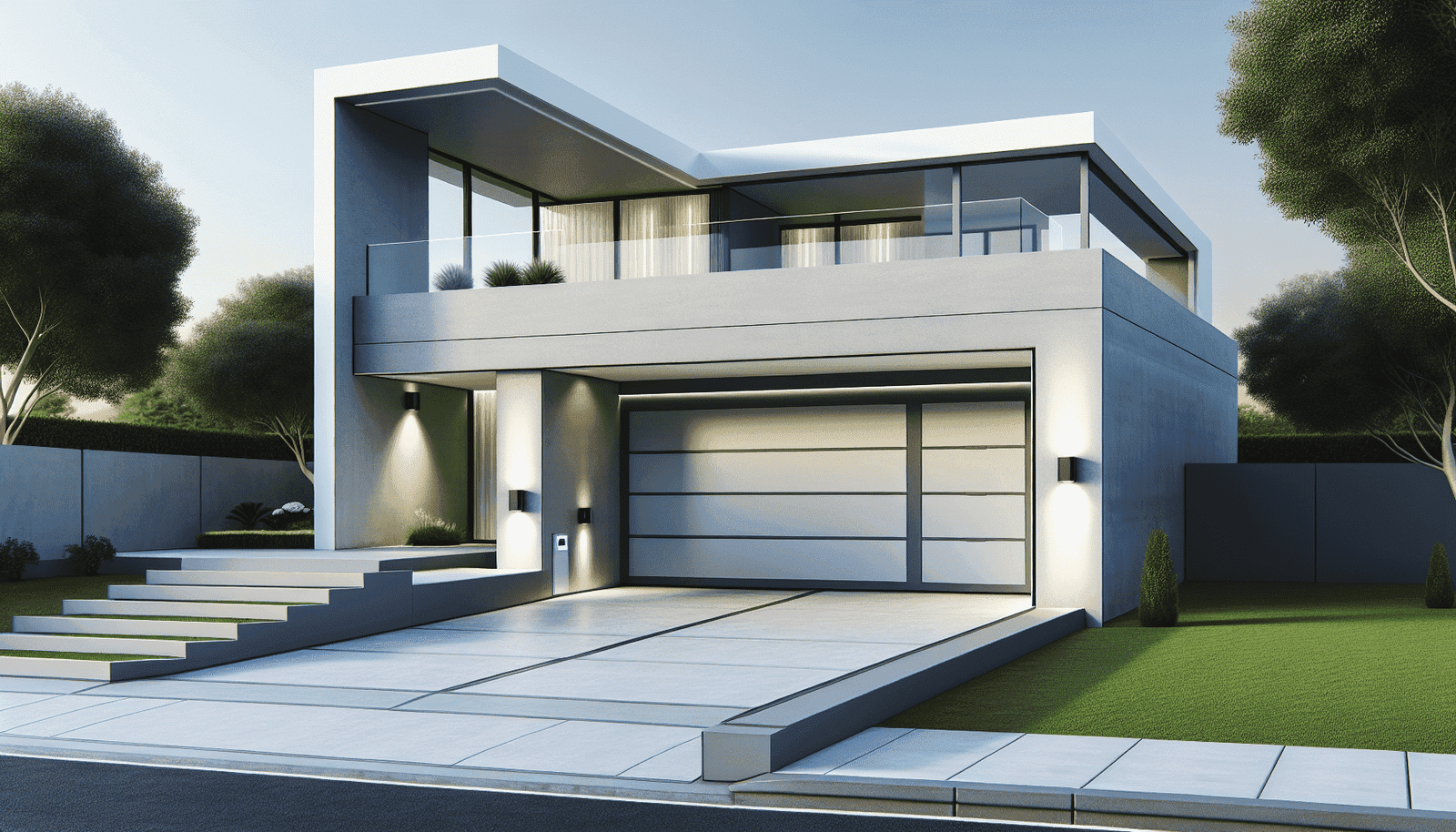 luxury modern garage doors